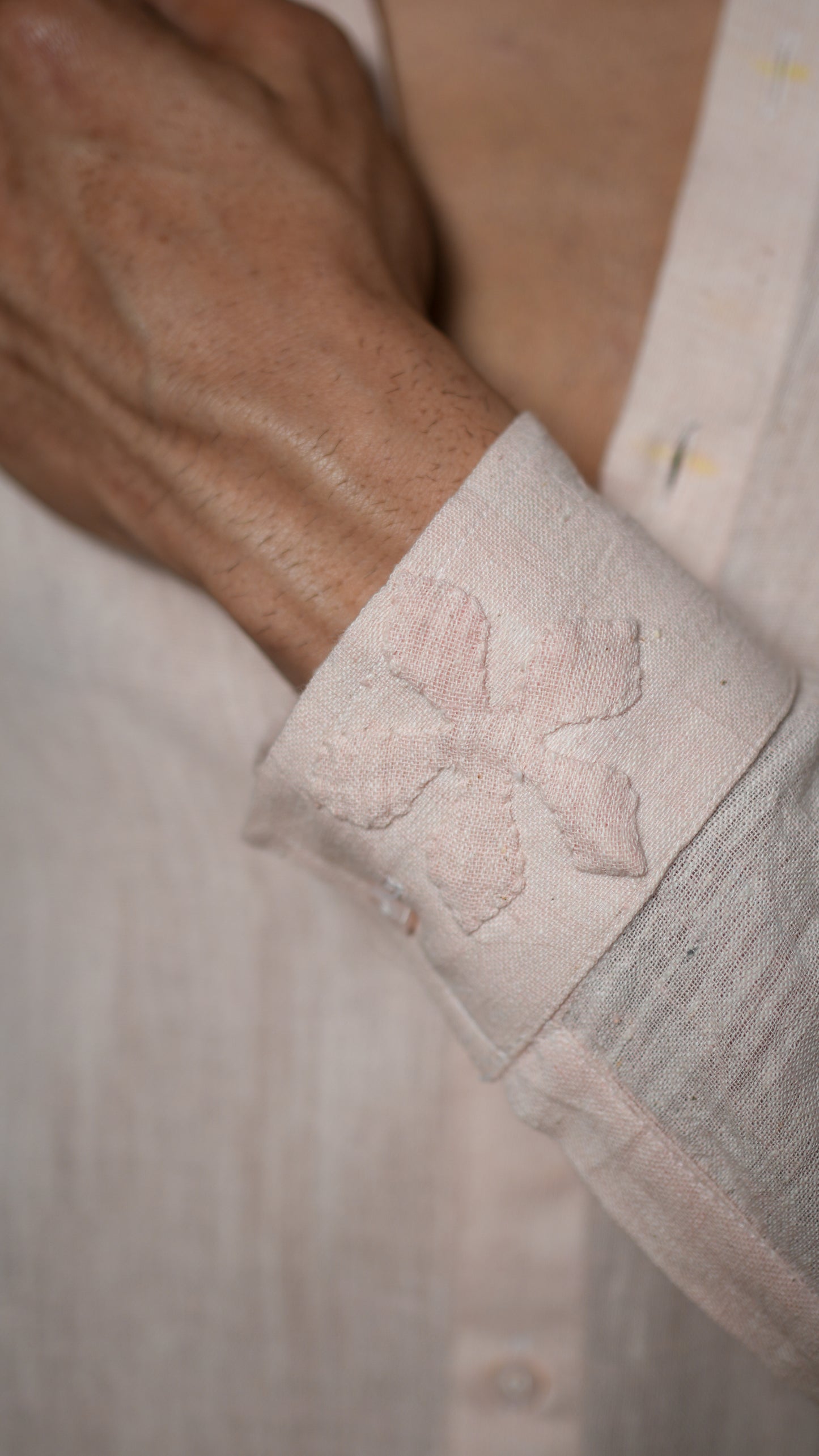 Quiet blush shirt