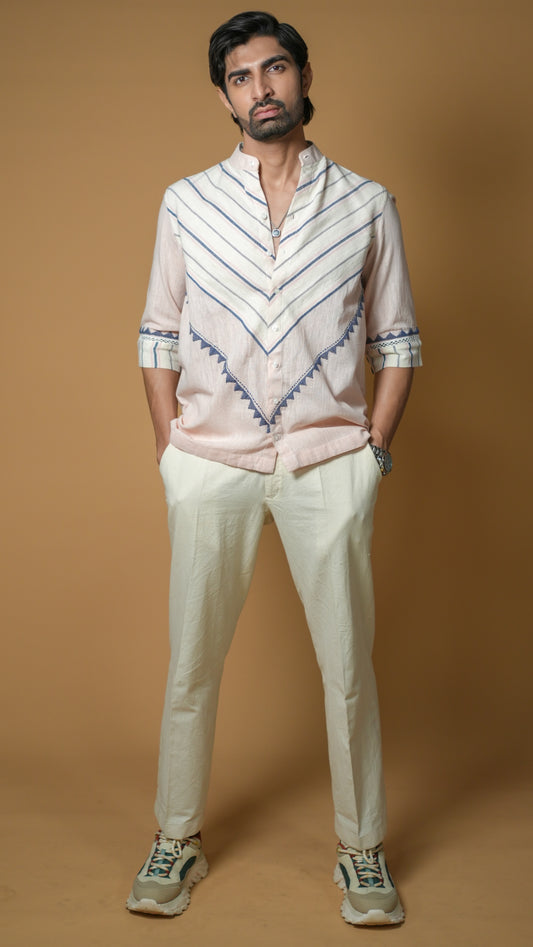 Sunlit stripes shirt