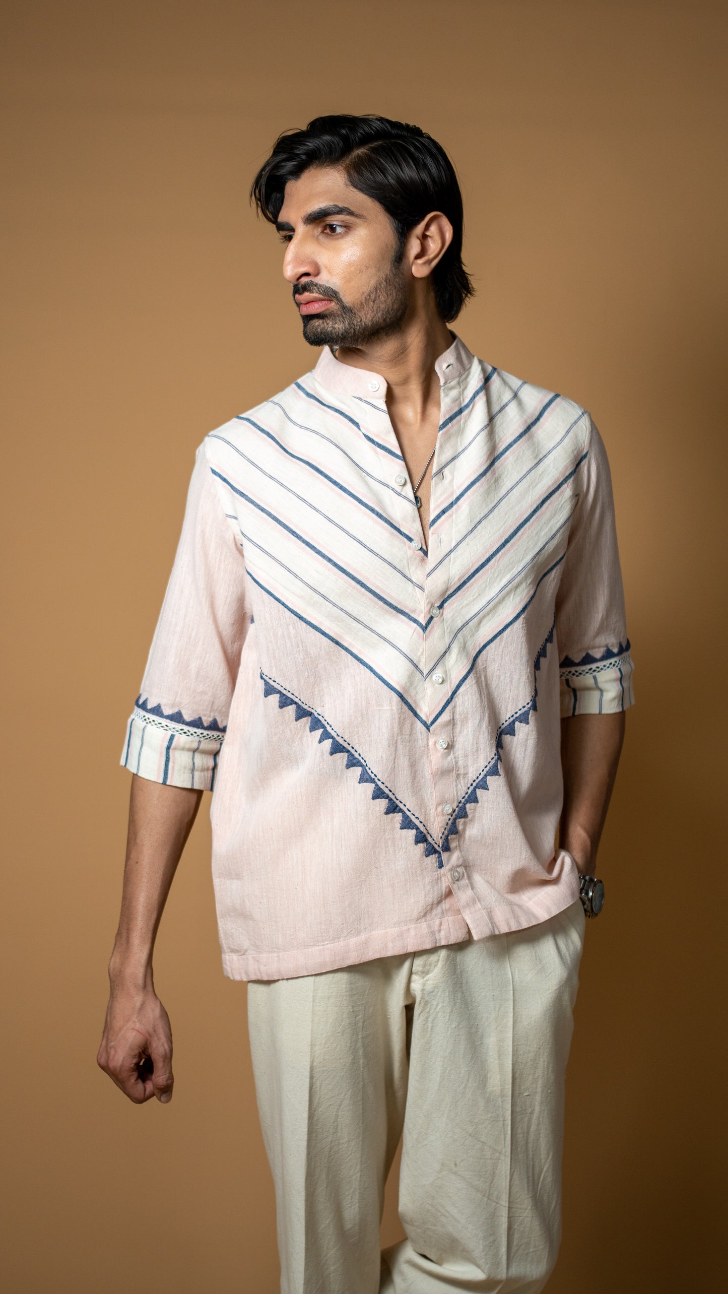 Sunlit stripes shirt